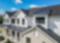 Siding and Roofing close up of exterior home work completed by the archer exteriors team.