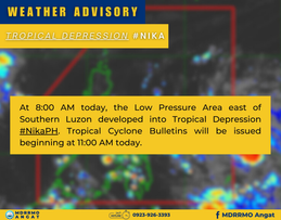 TROPICAL CYCLONE UPDATE