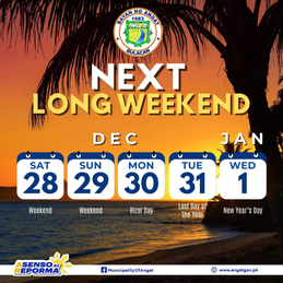 Isang Mahabang Weekend na naman!