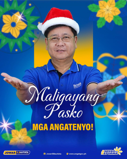 Maligayang Pasko, mga mahal kong Angatenyo!