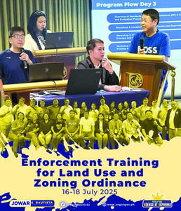 Enforcement Training for Land Use and Zoning Ordinance, Isinagawa