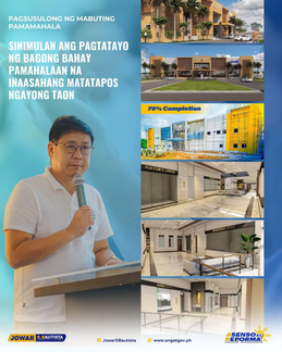 SINIMULAN ANG PAGTATAYO NG BAGONG BAHAY PAMAHALAAN NA INAASAHANG MATATAPOS NGAYONG TAON
