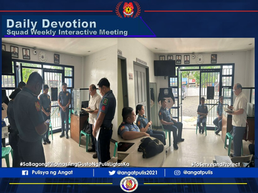 BULACAN PPO-ANGAT MPSSQUAD WEEKLY INTERACTIVE MEETING (SWIM)