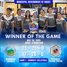GAME RESULT | MAY 20, 2025 WOMEN’S VOLLEYBALL (ENCANTO VS PULONG YANTOK)