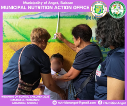 Weighing on School Children (Matias A. Fernando Memorial School)