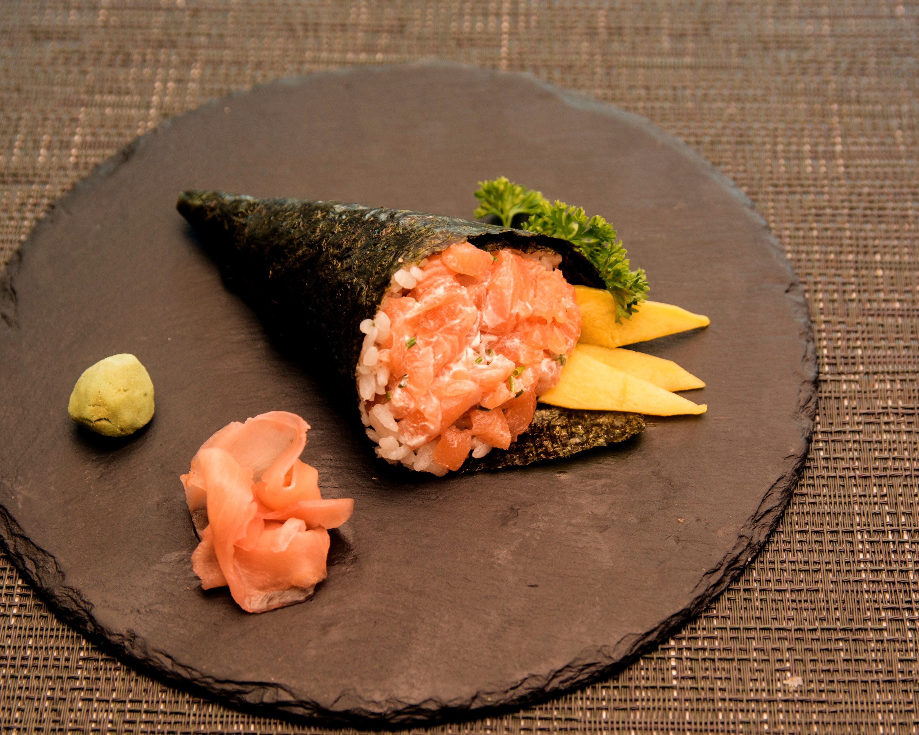 Arranged Food and Objects