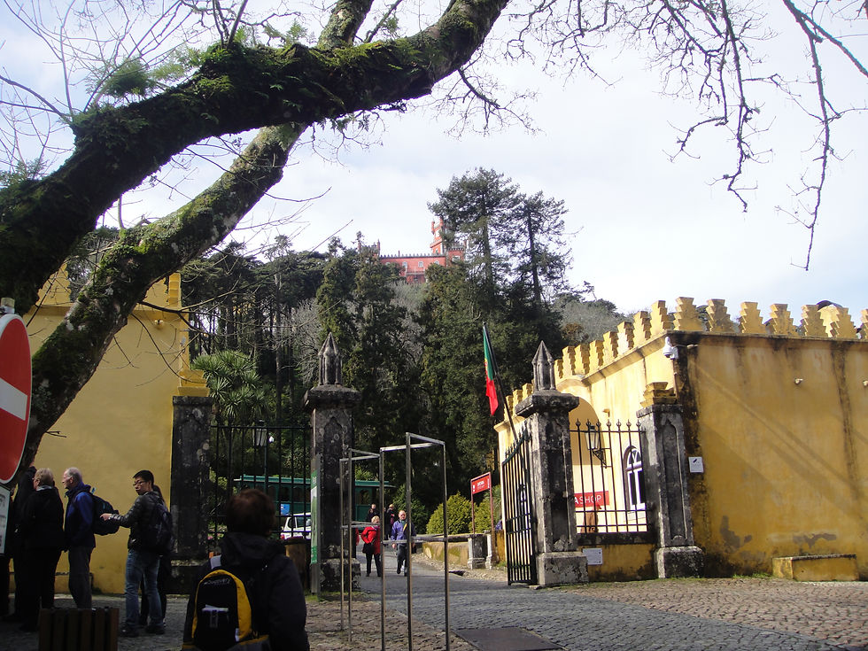 Entrada Palacio da Pena