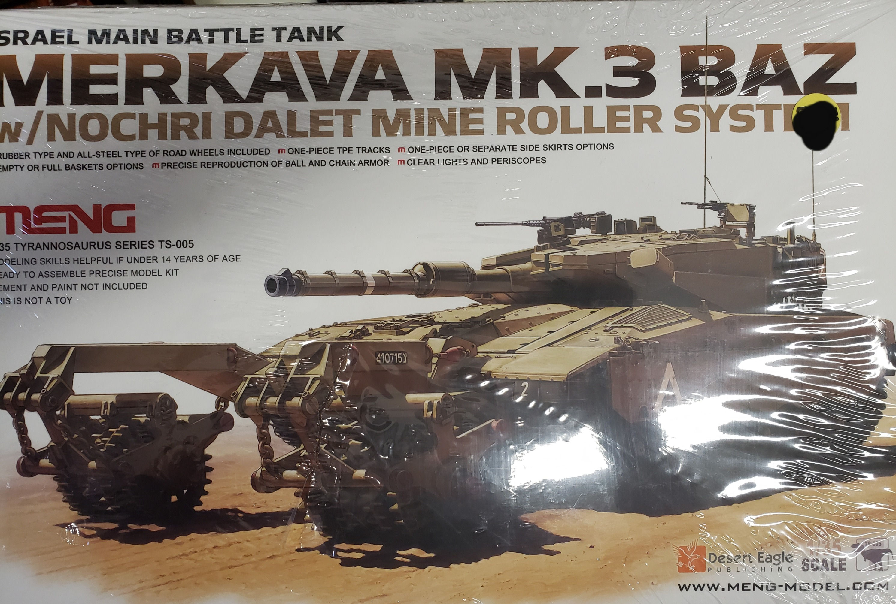 1/35 MENG IDF Merkava Mk.3 BAZ