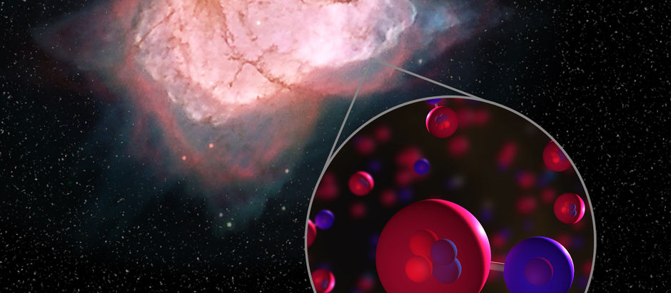 Allereerste molecule in het universum eindelijk gevonden