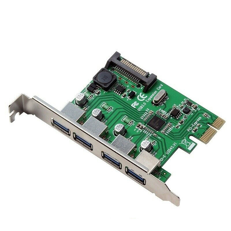 Miniatura: Tarjeta PCI Express 4 Puertos USB 3.0
