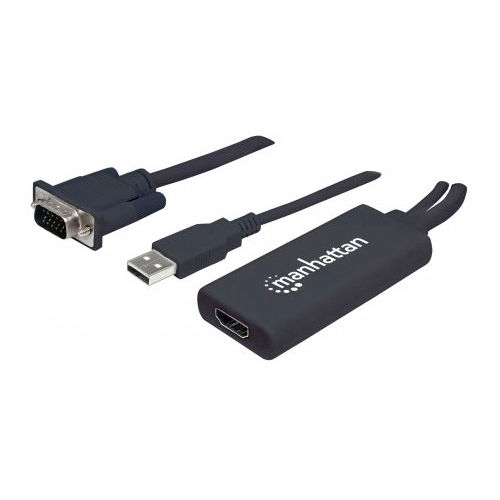 Miniatura: Convertidor MANHATTAN de VGA y USB a HDMI