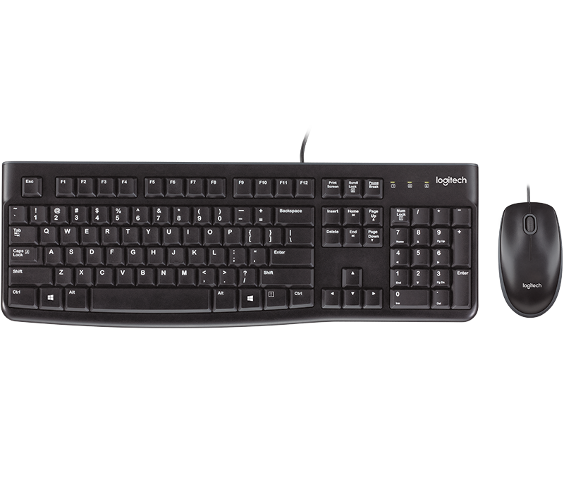 Miniatura: Combo Teclado y Mouse Logitech MK120