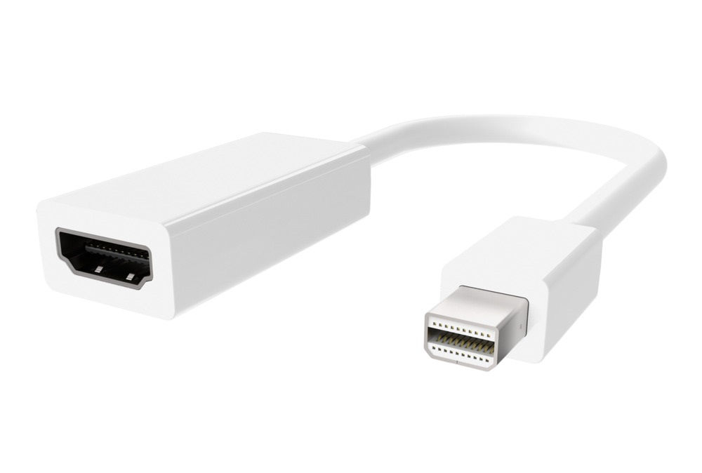 ADAPTADOR MINI DISPLAY PORT A HDMI GENÉRICO
