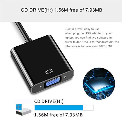 Miniatura: ADAPTADOR USB 3.0 A VGA