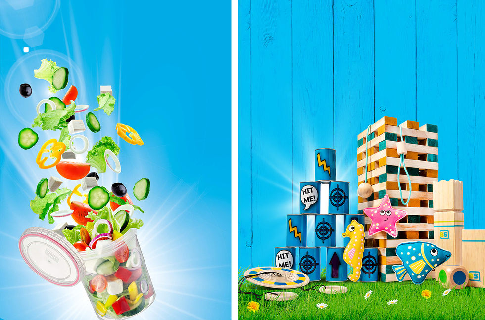 Photography for Lock & Lock and BS Toys savings campaigns.