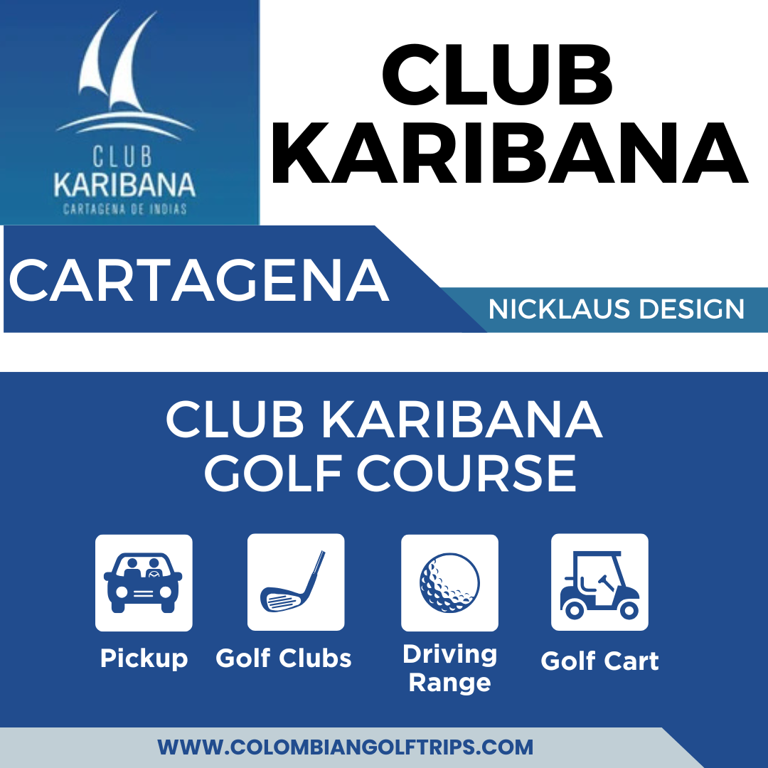 Golf day in Cartagena Club KARIBANA with transportation