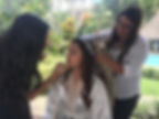 Maquillaje prueba de novias en Medellín