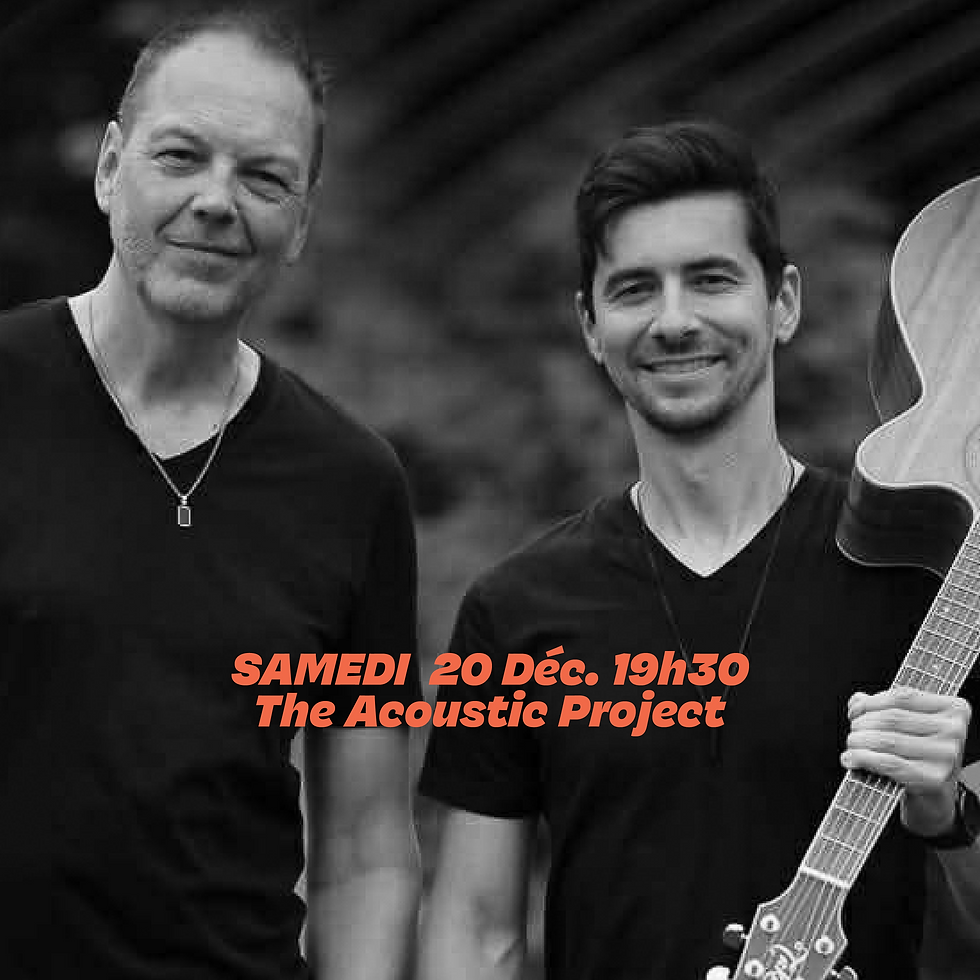 Duo - The Acoustic Project - 20 Décembre
