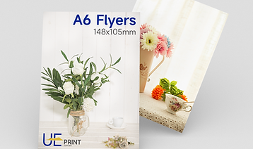 Flyers and Cards - UE Print Australia - A6 Flyers/Cards
