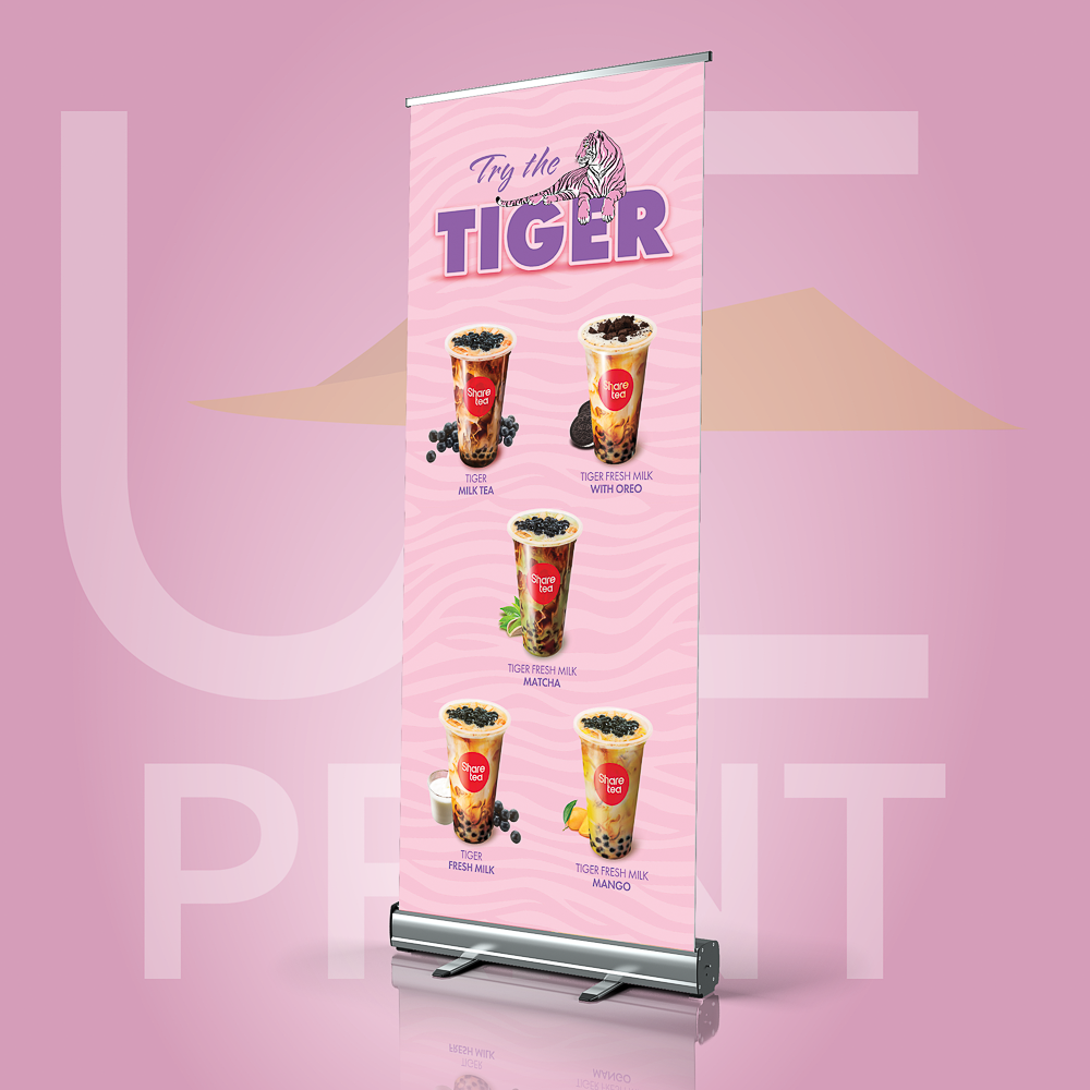Tiger Pull Up Banner