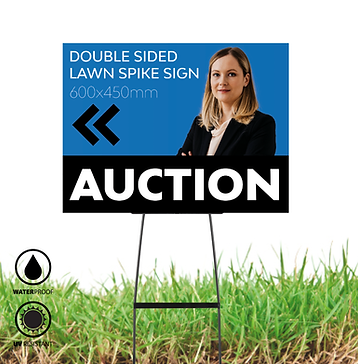 Posters, Frames & Display Stands - UE Print Australia - Lawn Spike Signs
