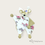 Miniature : Plüschtiernuscheli Bambi beige mit Pastellblume
