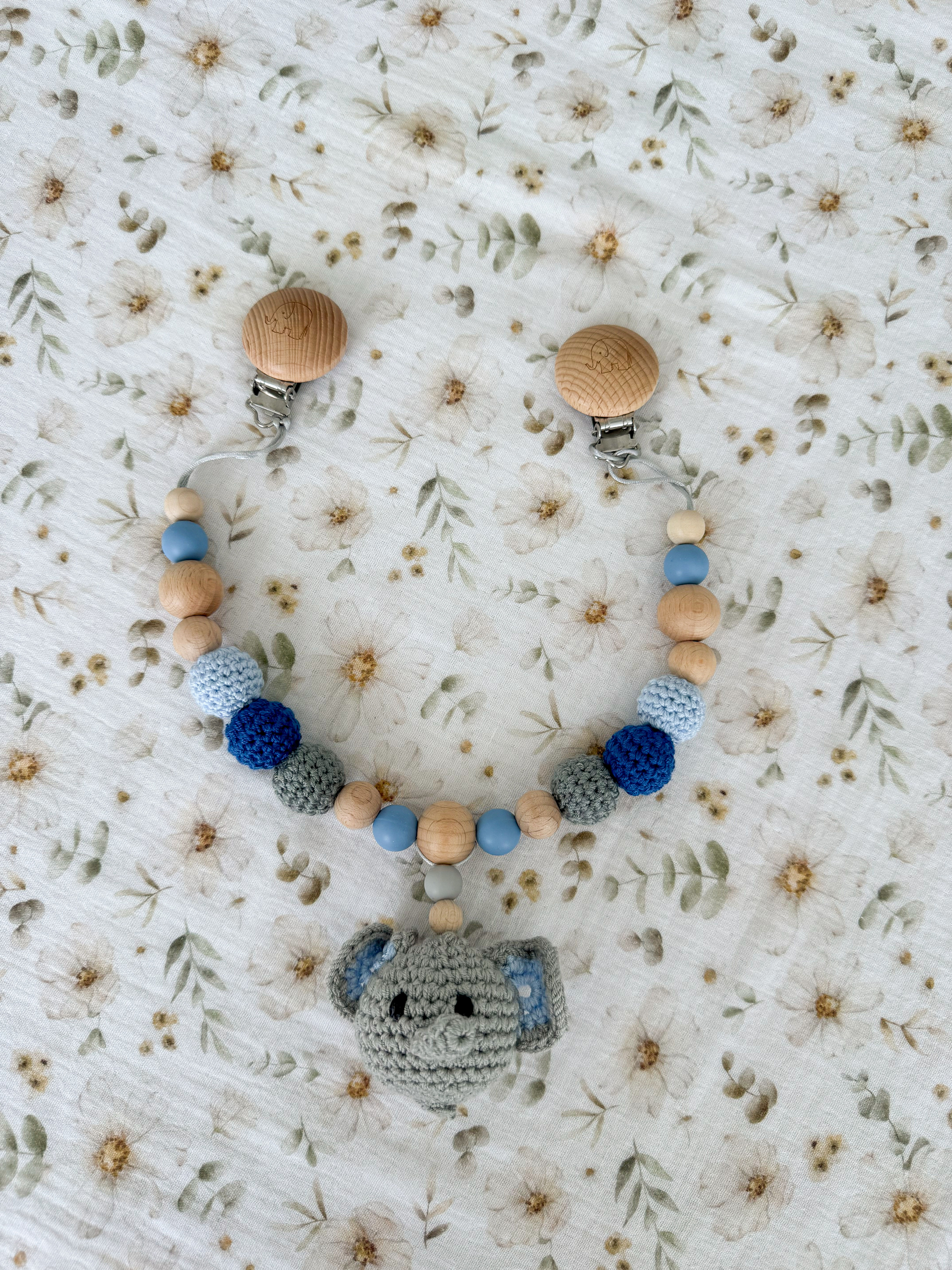 Versandfertig Wagenkette Dumbo blau