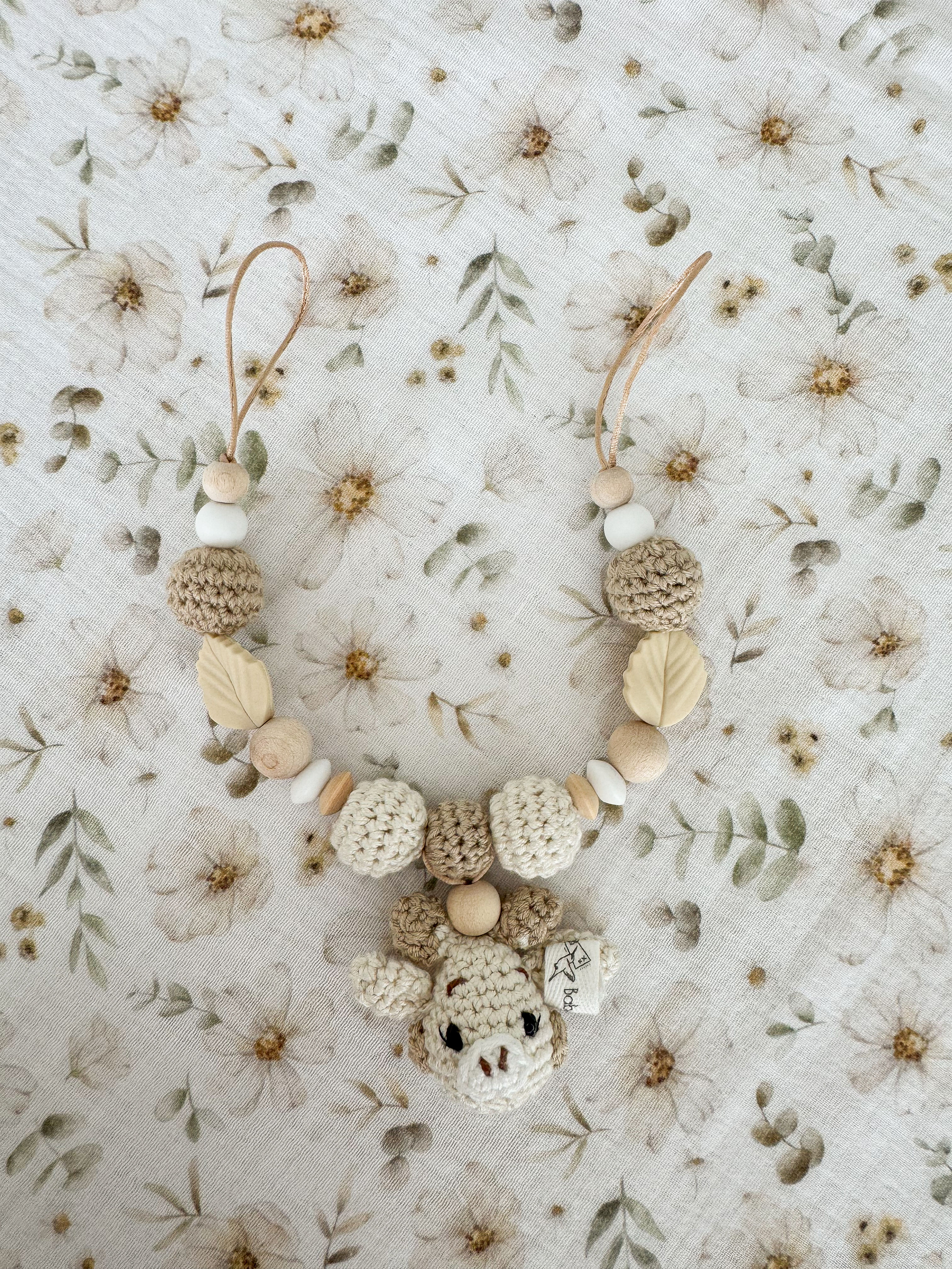 Versandfertig kurze Kette Esti creme-beige