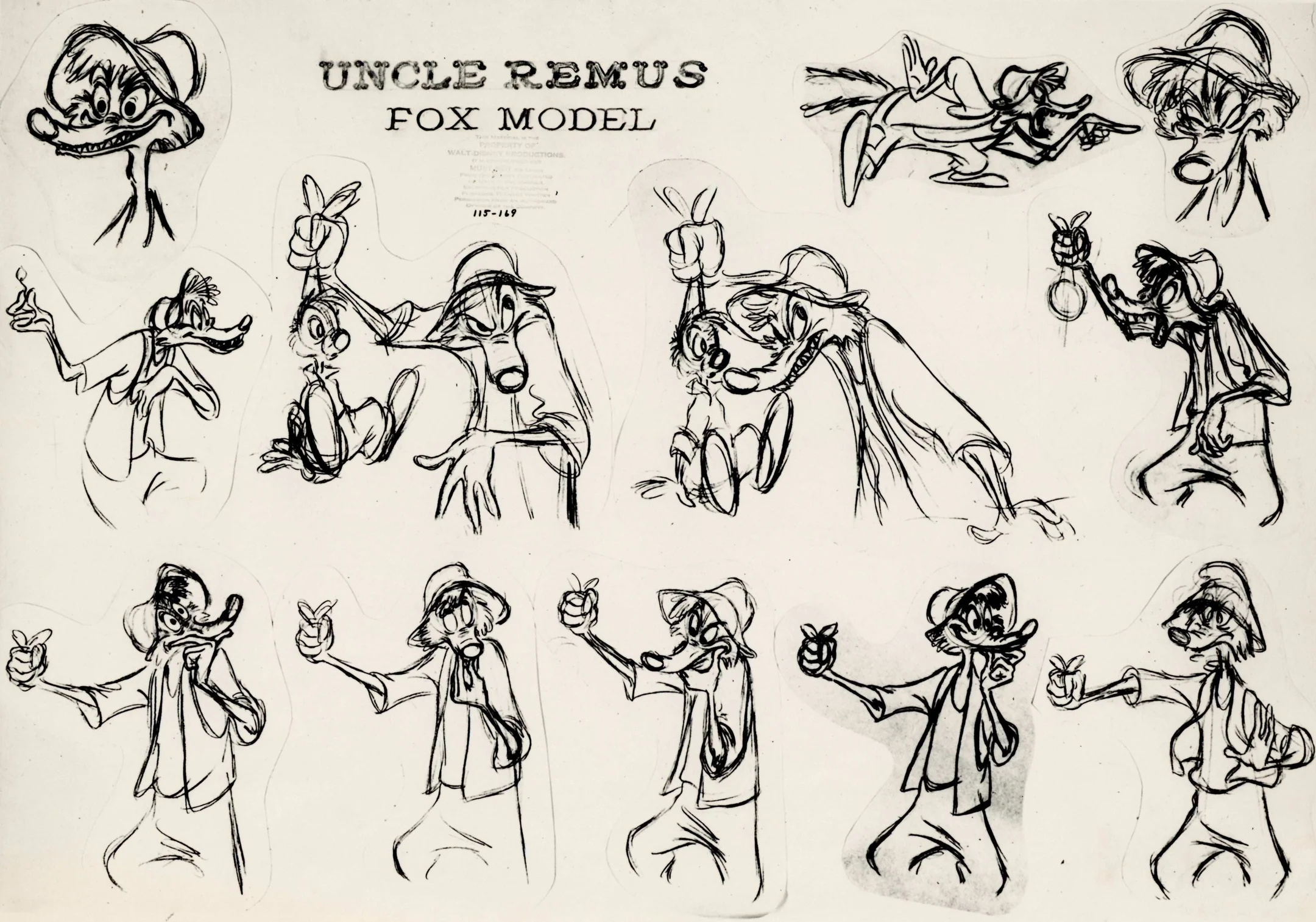 song-of-the-south-original-production-model-sheet-uncle-remus-fox-model-choice-fine-art_21