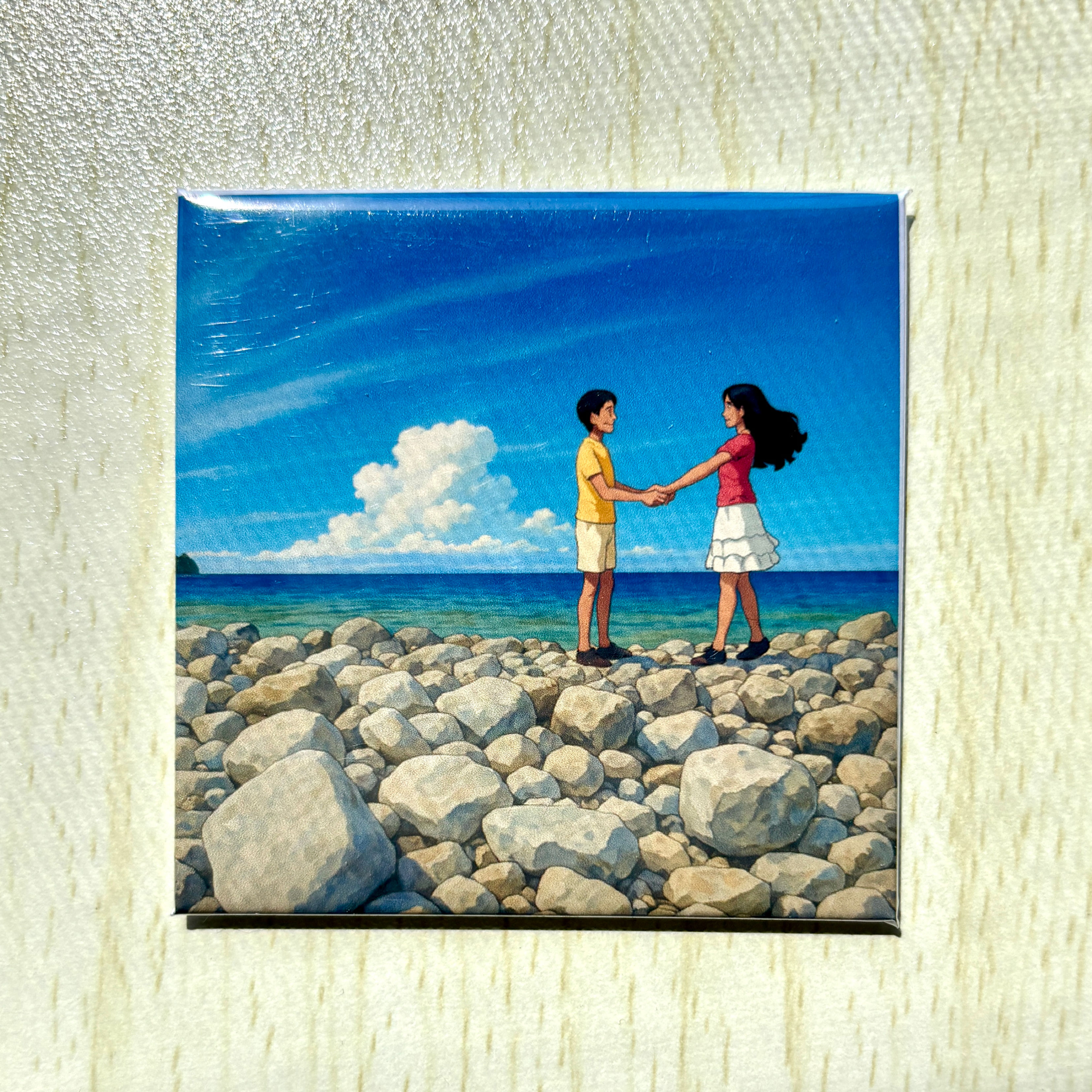 Square Photo Magnet