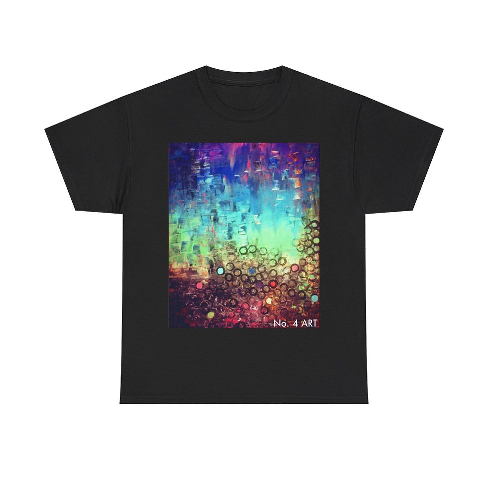 Thumbnail: No. 4 ART Abstract 2 Unisex Heavy Cotton Tee