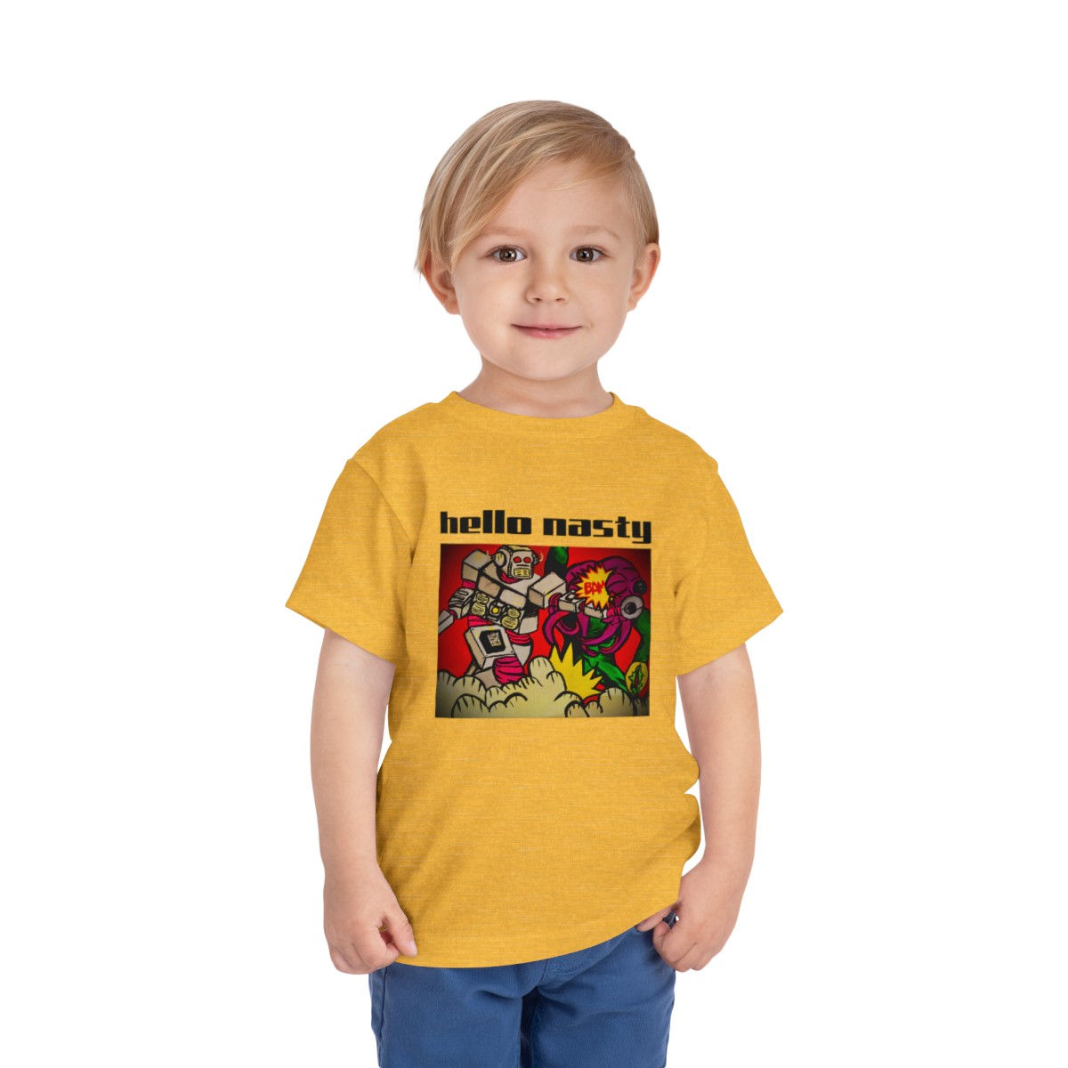 Hello Nasty Toddler Short Sleeve Tee
