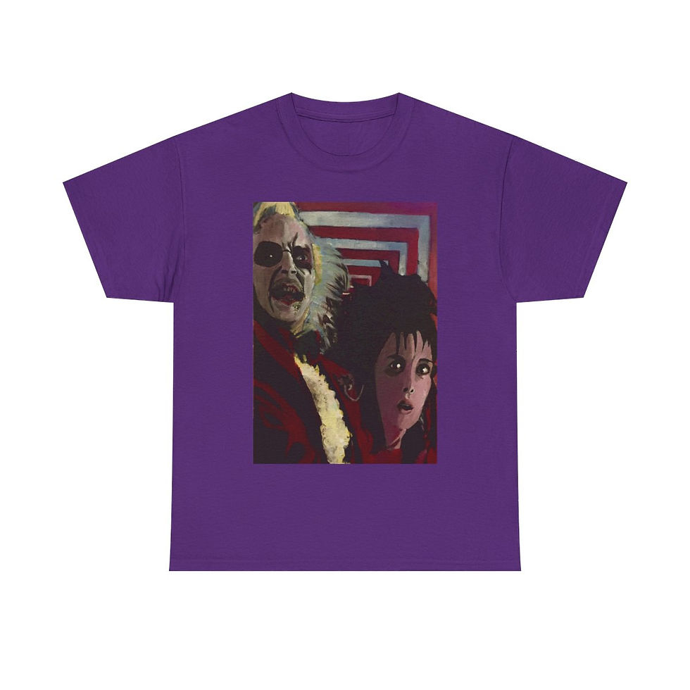 Thumbnail: Beetlejuice Inspired Unisex Heavy Cotton Tee