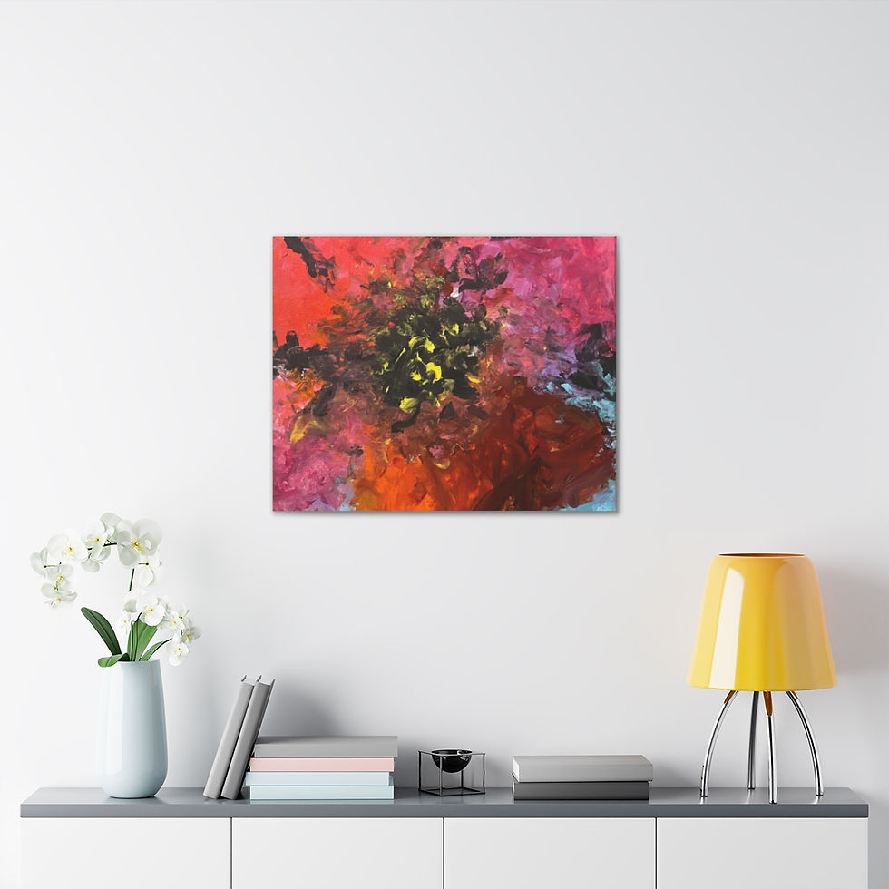 Thumbnail: Flower for My Sister Canvas Gallery Wrap