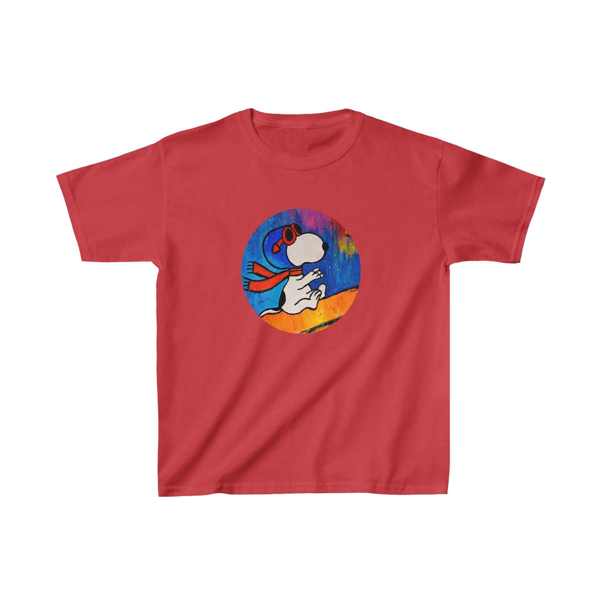 Snoopy Red Baron Inspired Kids Heavy Cotton™ Tee