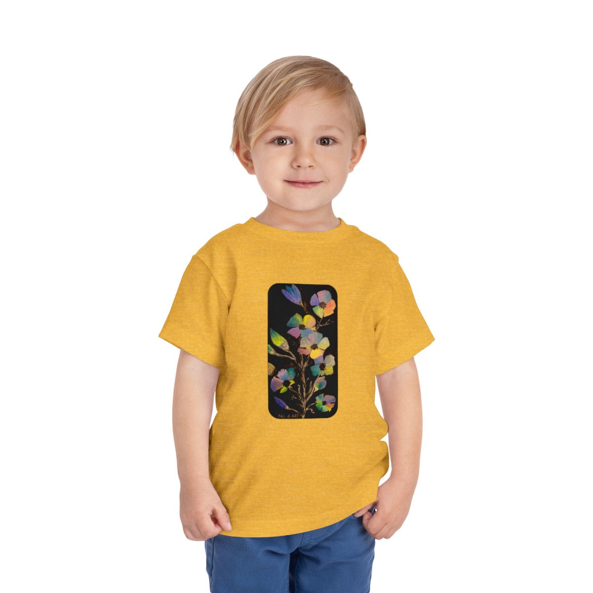 Colorful Poppies No. 4 ART Toddler Short Sleeve Tee