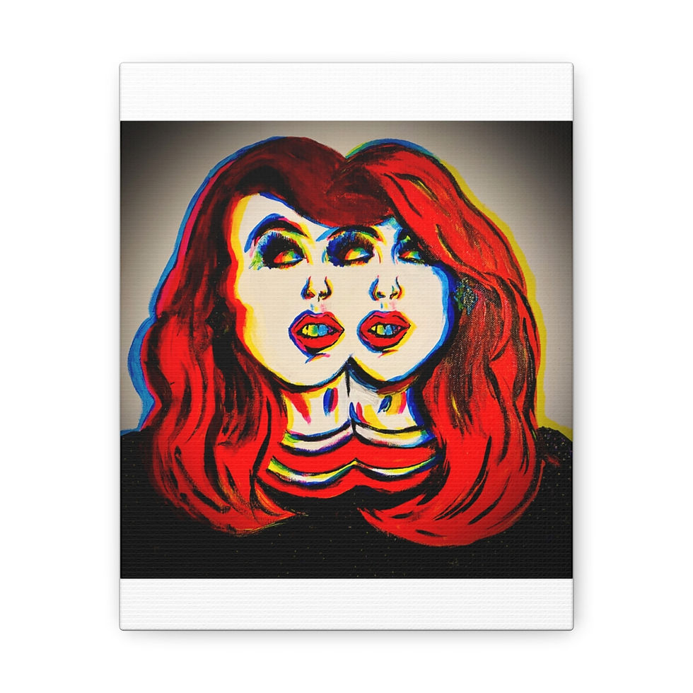 Thumbnail: Double Vision Canvas Gallery Wrap