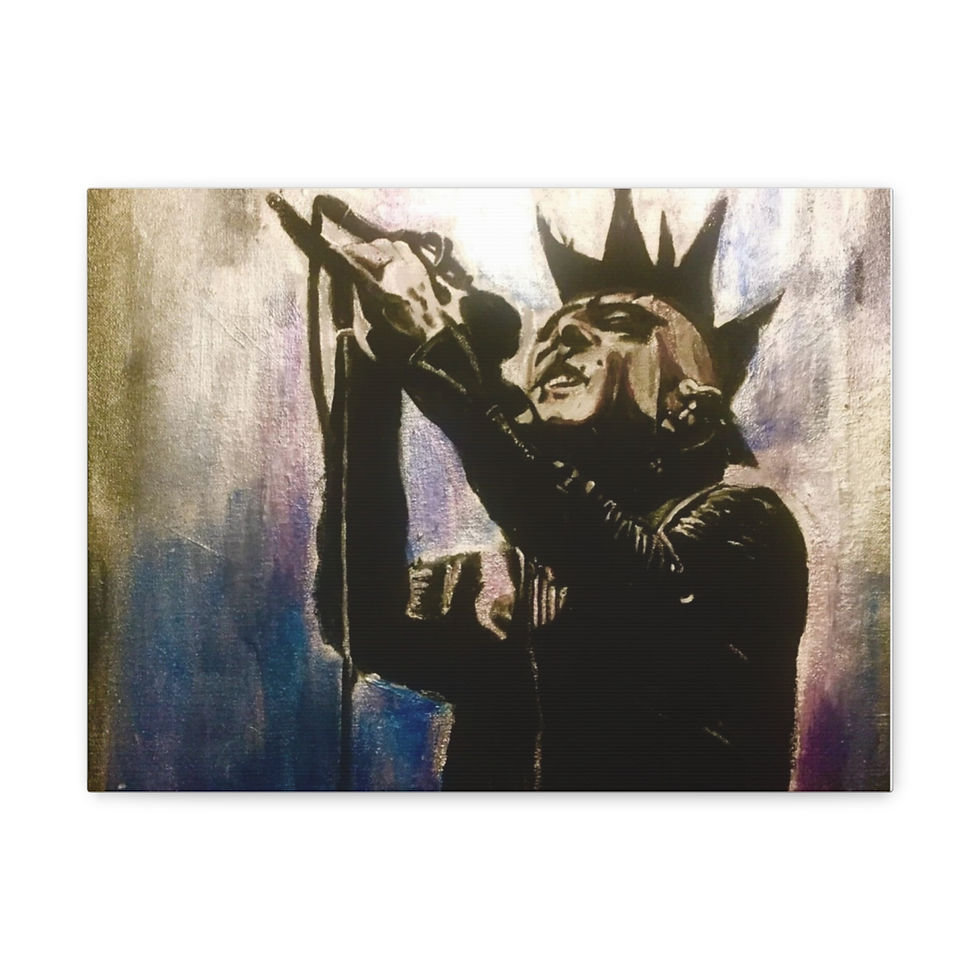 Thumbnail: Maynard James Keenan Tool Inspired Art Canvas Gallery Wrap