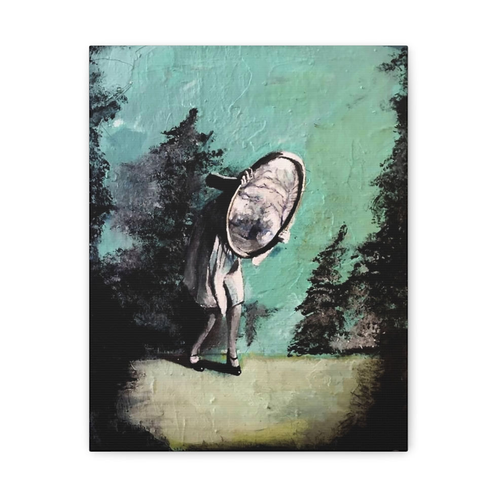 Thumbnail: Through the Looking Glass Canvas Gallery Wrap