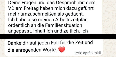 Kundenstimmen zum Coaching promovieren mit Kind