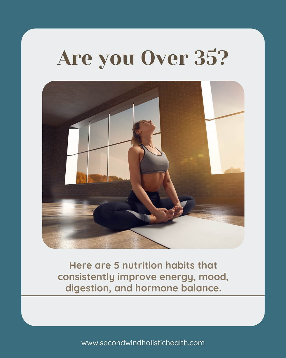 5 Nutrition Habits That Support Hormone Balance in Women Over 35 (No Overhaul Required)