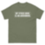 Thumbnail: My Other Book is an Audiobook Unisex t-shirt (white lettering)