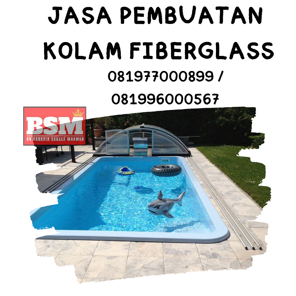 JASA PEMBUATAN KOLAM FIBER