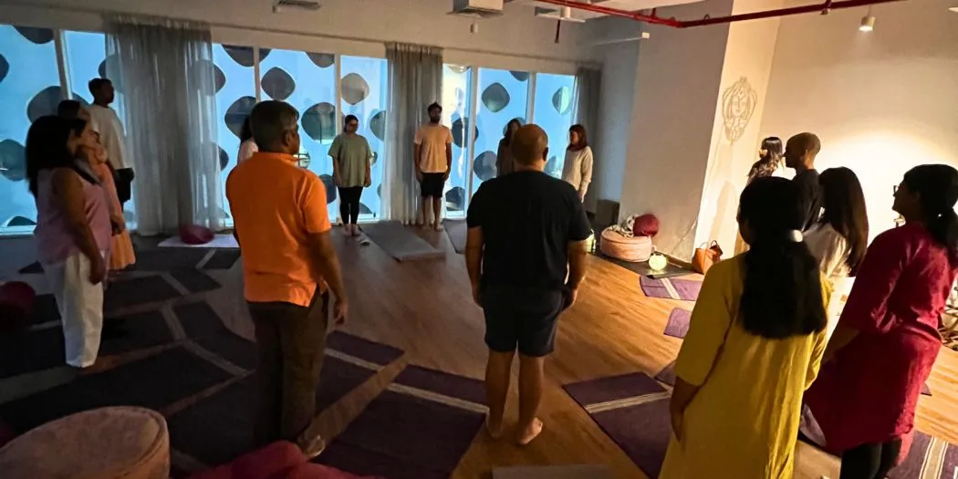 Corporate yoga classes