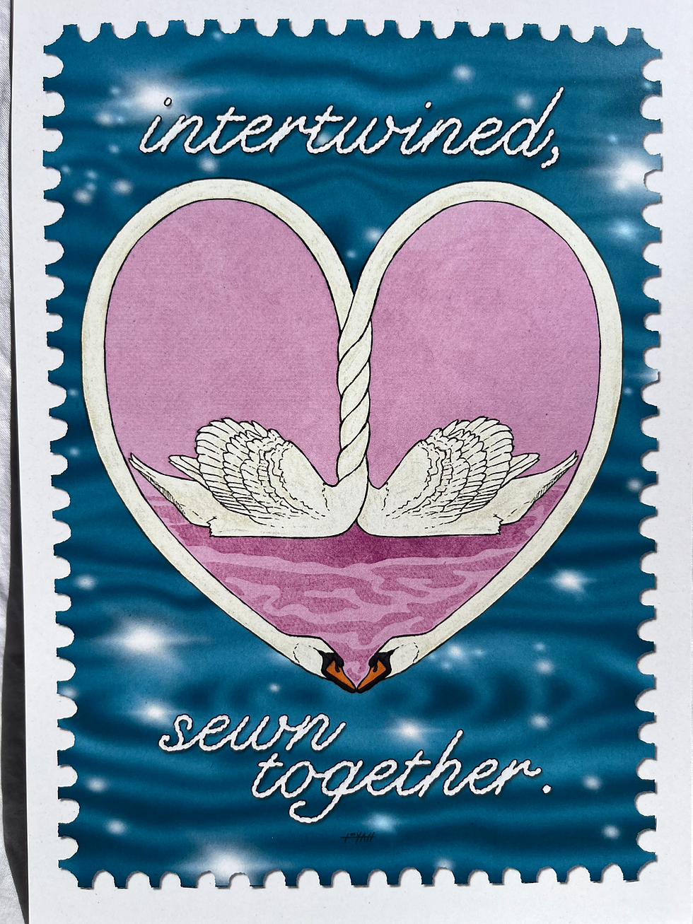 Thumbnail: Intertwined, Sewn Together.