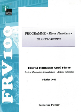 Programme "Rêves d’habitants" - Bilan prospectif