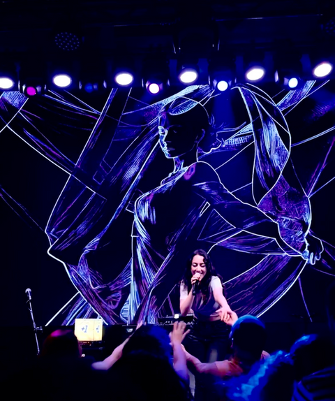 As Eosa, a new media studio, we designed all visuals for Ekin Alkan's launch concert using generative AI techniques.
