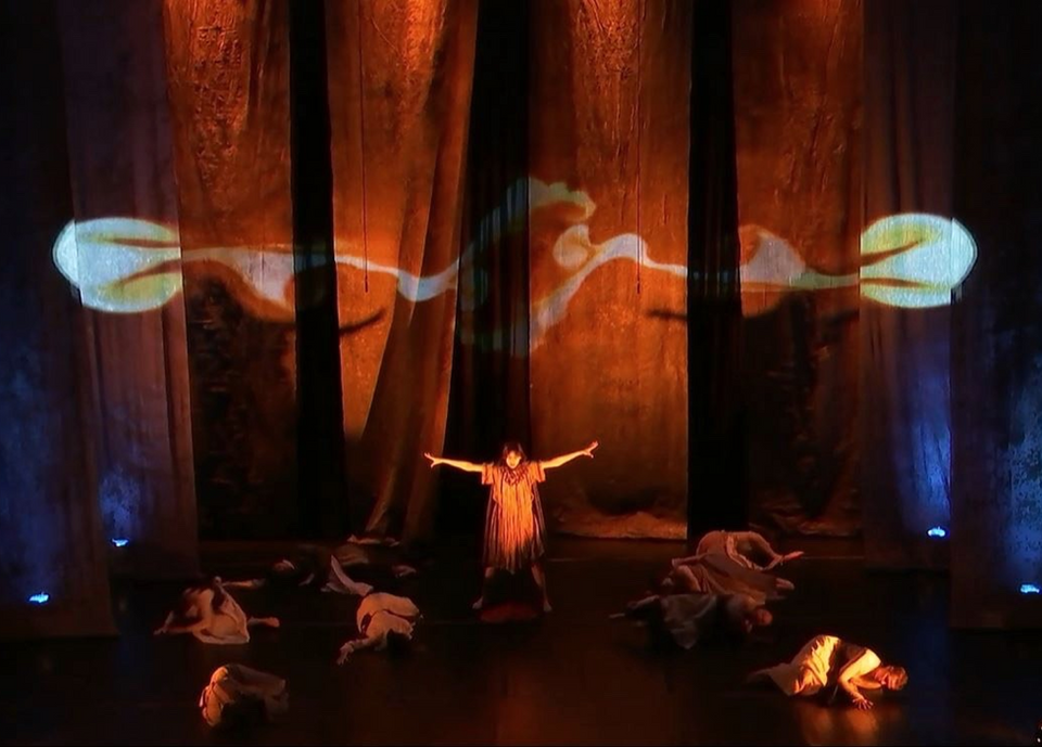 As Eosa, a new media studio, we managed the visuals for "The Crucible" using our real-time visual production program, showcasing our expertise in enhancing theater experiences with high-quality, innovative visuals.