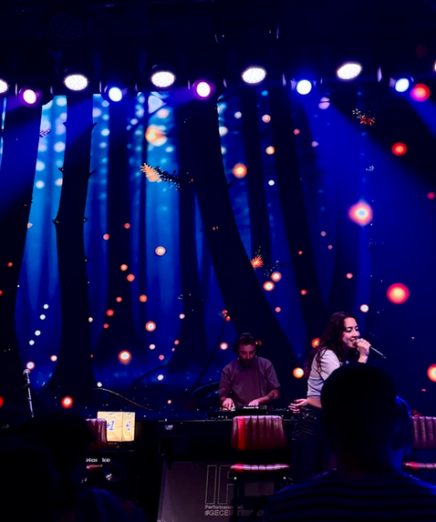 As Eosa, a new media studio, we designed all visuals for Ekin Alkan's launch concert using generative AI techniques.