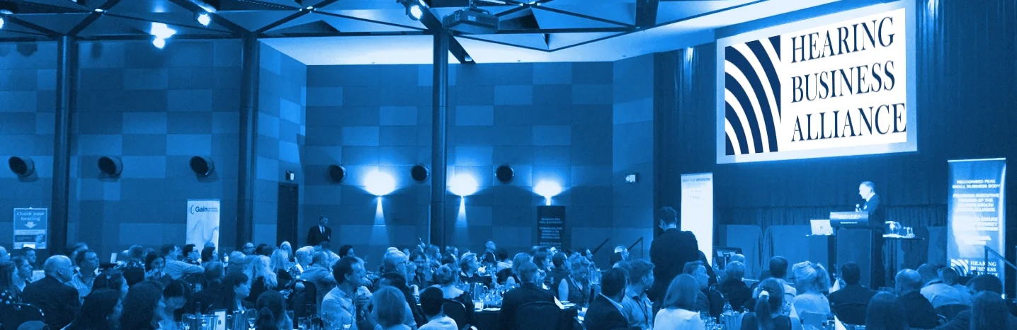 Members at Hearing Business Alliance Seminar
